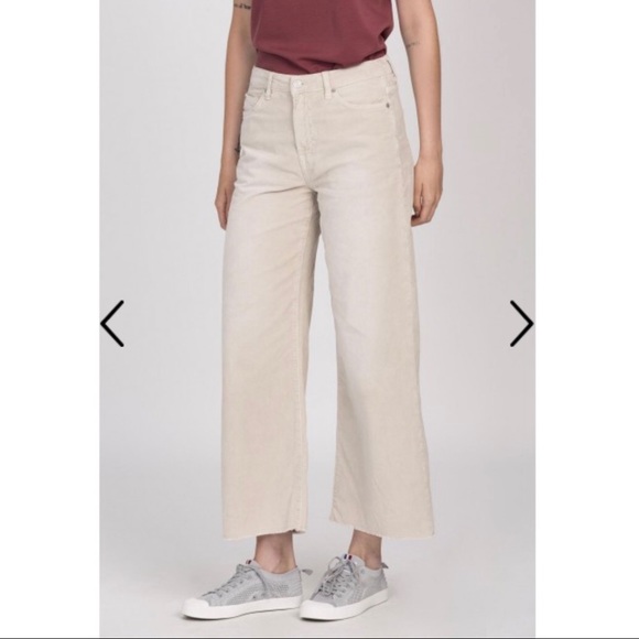 Oatmeal Corduroy Pants The Cords & Co Sofia - Picture 8 of 8